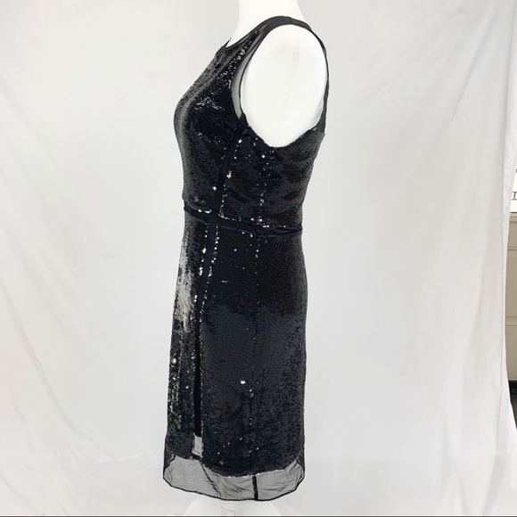 Julia Jordan Sequin and Mesh Cocktail Dress - Picture 10 of 12